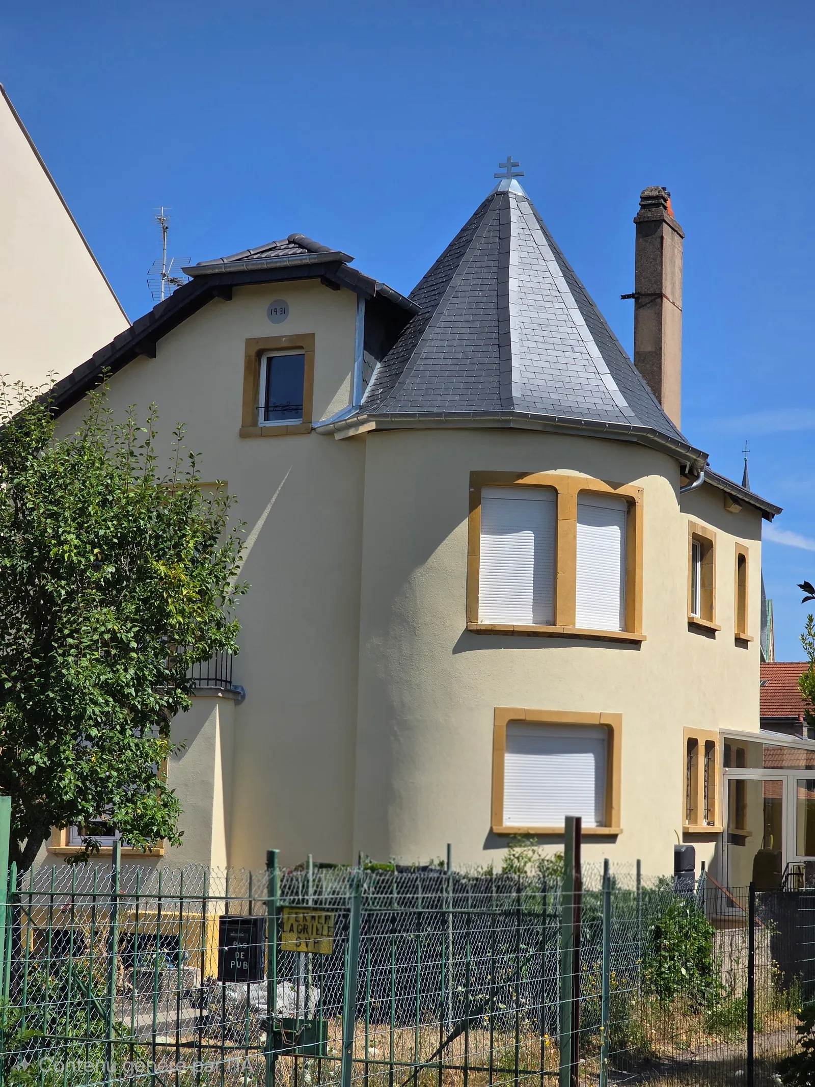 Réalisation Spataro Déco - Ravalement Crépi Maison 1931 Profil